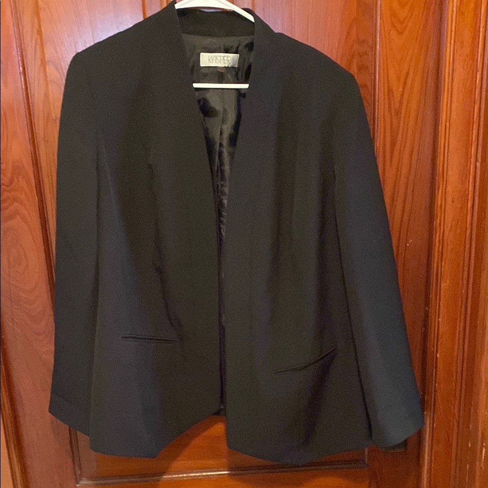 Kasper Black Sport Coat Classic Blazer